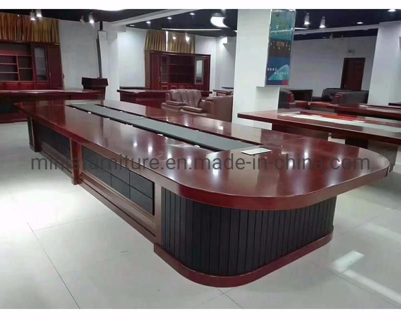 (M-CT332) Office Furniture Conference Room MDF Executive Meeting Table with 12 Seats Chairs