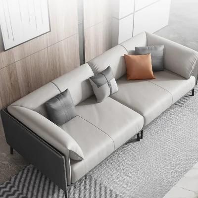 All Fabric Adopted West Leather More Durable and Great Touch Modular Couch Set for Reception Lounge