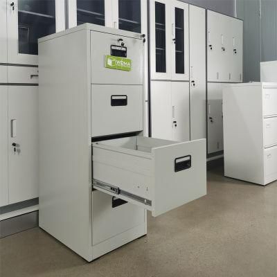 Filing Metal Drawer Cabinet with Private Safe Drawers