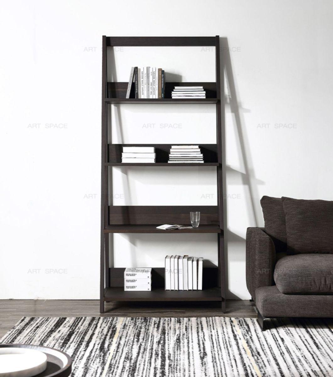 Modern Simple Home Ofiice Solid Wood Bookshelf