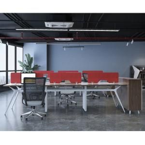 Commercial Office Furniture Wooden Design Partition Desk