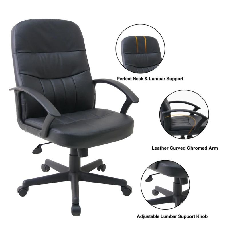 Synthetic Leather Visitor Office Chair