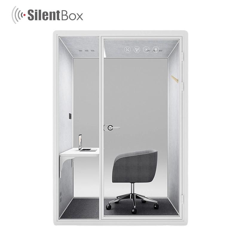Indoor Prefabricated Office Pods Soundproof Office Meeting Pods Movable Silence Soundproofing Office Pod