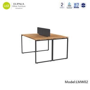 Modern Wooden Office Workstation for 2 Staff