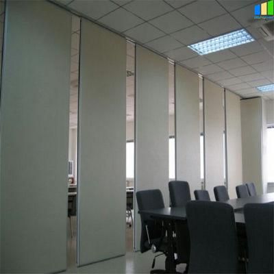 Office Space Room Divider Laminated Sliding Door Operable Partition Wall
