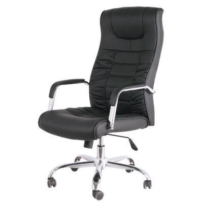 China Manufacture Manager Office Furniture Leather Swivel Executive Office Chair