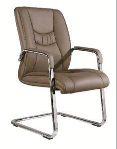 PU Home Office Metal Bow Conference Geust Chair for Heavy People