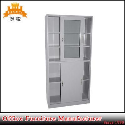 Steel Furniture Metal Filing Cabinets with Sliding Glass Door