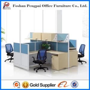 American Style Four Seater Modern Office Partition