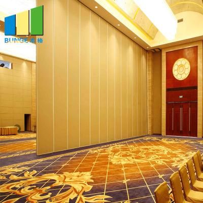 Hotel Movable Partition Acoustic Operable Partition Wall Board
