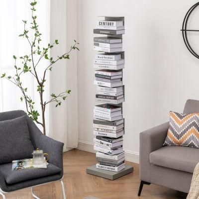 Stainless Steel Multilayer Customizable Office Bookcase Library Bookrack