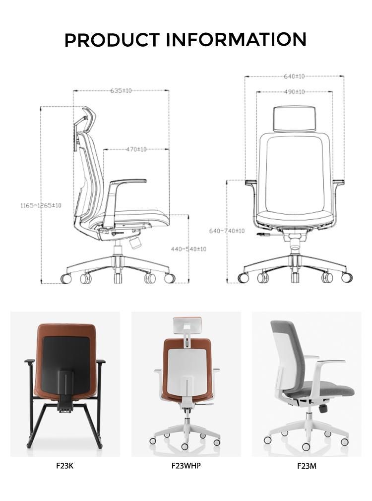 Office Furniture Wholesale Multi Function Height Adjustable Sliding Gary Mesh Chair
