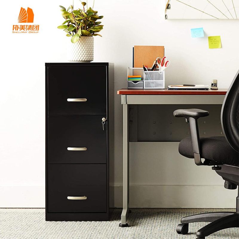 Office Furniture, Metal Storage Vertical 4 Drawer File Cupboard