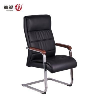 SGS Office Furniture Wooden Arms Meeting Visitor Chair