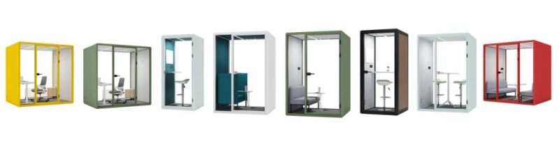 Silence Work Pod Booths One Person Soundproof Telephone Booth Phone Booth for Office