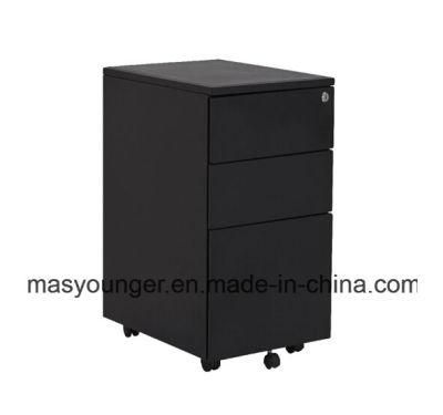 Metal Moving Filing Cabinet with File Divider