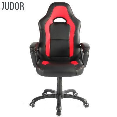 Judor Swivel Red Gaming Office Chair Swivel Racing Chair En1335 Certified En12520 Certified Racing Chair
