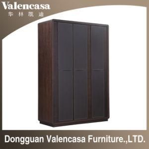 Open Door Wardrobe Three Doors Wardrobe for Bedroom Furniture