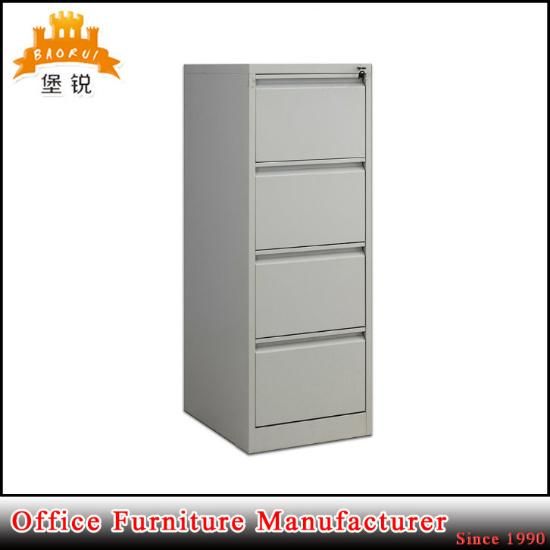 Fas-002-4D Wholesale Knock Down Office Cabinet 4 Drawer Metal Filing Cabinet