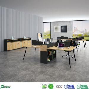 2019 Modern Simple 4 Seaters Office Table Furniture Desk Partition Workstation