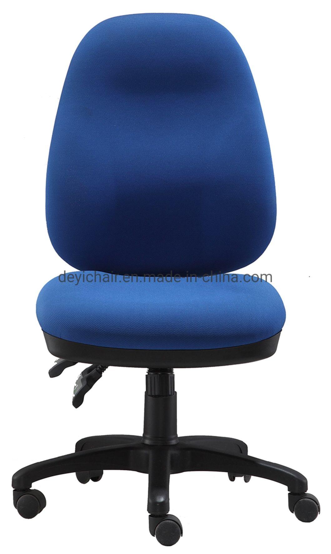 Three Lever Heavy Duty Functional Mechanism Nylon Caster Fabric Back&Seat Executive Computer Office Chair