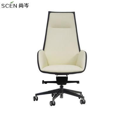 Factory Price High Back Executive Boss PU Leather Office Chair Office Furniture Swivel Chair