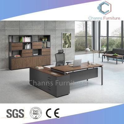 High Quality Executive Desk Office Table Melamine Furniture Newest Design Table (CAS-MA06)