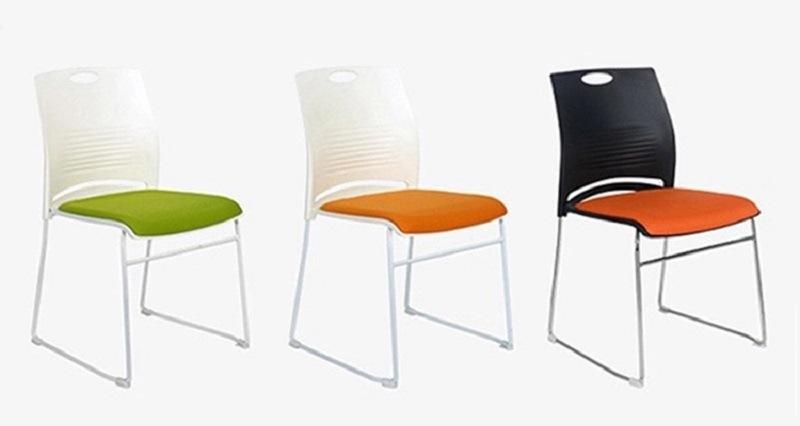 Hot Sale Fabric Commercial Training Room Stackable Conference Office Plastic Chairs