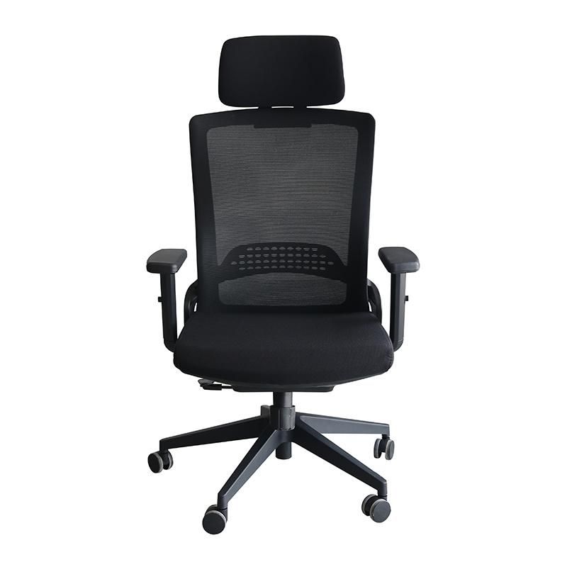 Hot Sale Mesh Chromed Base Lifting Reclining Swivel Office Chair