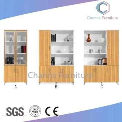 Modern Furniture Wood Office File Cabinet with Metal Legs (CAS-FC18507)