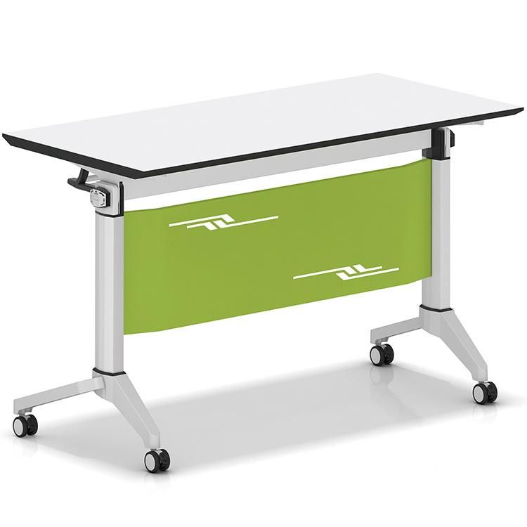 High Quality Office Simple Fan-Shaped Combination Meeting Desks Folding Training Table