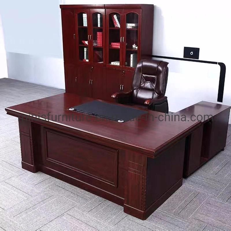 (M-OD1203) Goverment/School/Office Wooden Executive Table MDF Desks with L Part