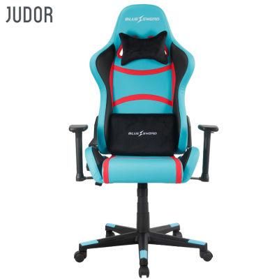 Judor Factory Price Leather Swivel Adjustable Cheap Gaming Chair Racing Computer Chair Gaming Chair