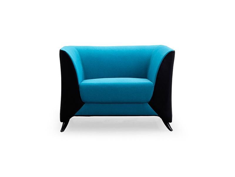 Reception Fabric and Xipi Leather Office Sofa
