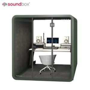 Acoustic Privacy Booth Office Acoustic Phone Booth Soundproof Cabin Office Booth