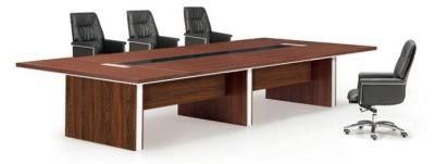 High Grade Office Furniture Big Conference Table Set for Sale Foh-P3614