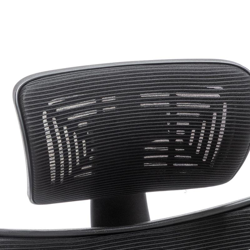 High Back Home Office Chair with Tilt Function, Mesh Back and Seat (Black)