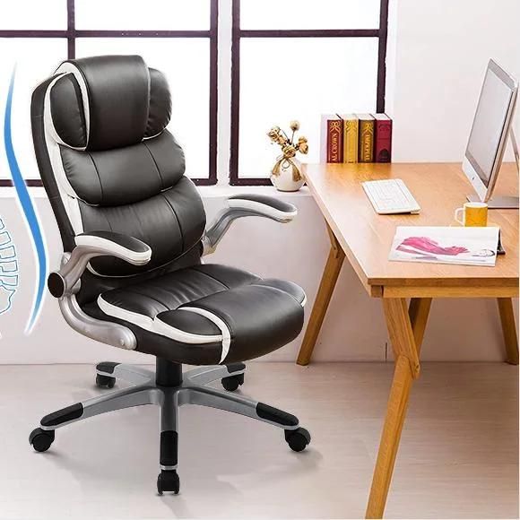 Black and White Comfortable and Soft Boss Executive Suitable for Sedentary Best Office Chair