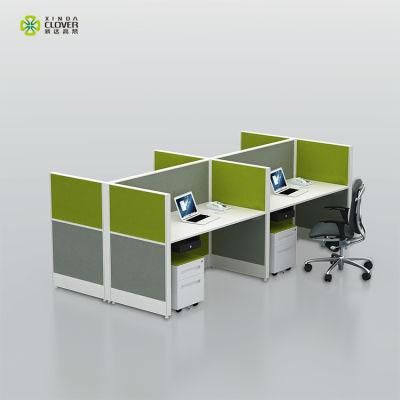 Saving Space Office Furniture Cubical Two Sides Face to Face Office Modular Workstation