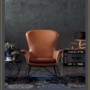 Classic Style Waiting Single Seat Sofa Leisure Lounge Chair (A016C)