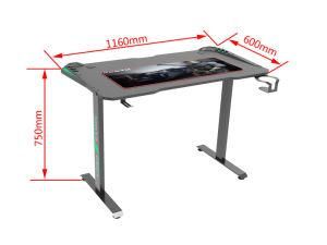 Oneray Gaming Desk Computer Table, Racing Table E-Sports Ergonomic PC Desk for Home or Office