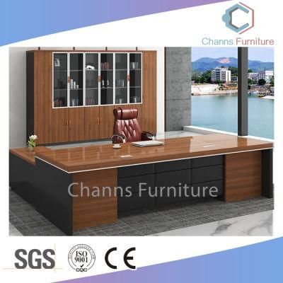 Luxury Furniture Melamine Office Table (CAS-DA14)