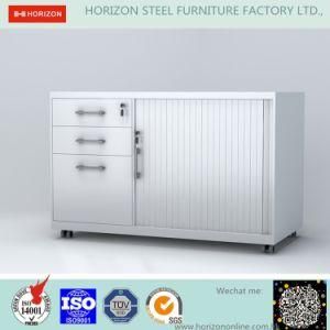 Roller Shutter Door Cabinet with Pedestal