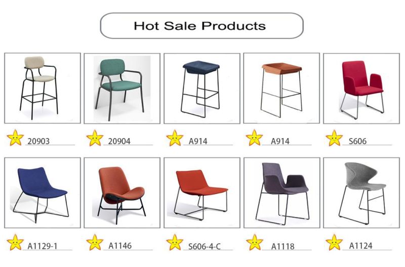 Leisure Sofa Chairs Soft Package Cafe Hotel Projiect Dining Chairs