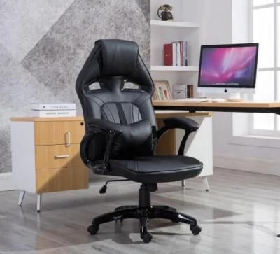 Movable Reclining Gaming Desk Chair with Wheels