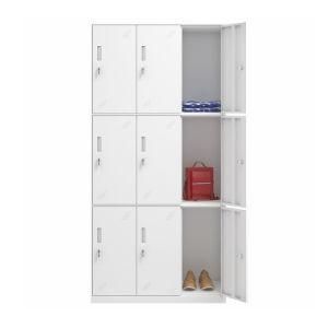Relax Door High Quality Locks High Quality Metal Fittings Nine Door Wardrobe