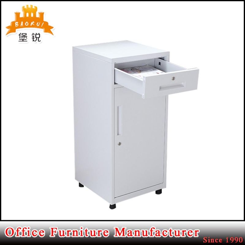 Hospital Popular Steel Mobile Bedside Cabinet