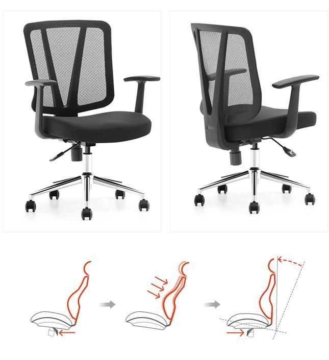 360 Degree Rotary Adjustment Comfortable Ergonomic Mesh Office Chair