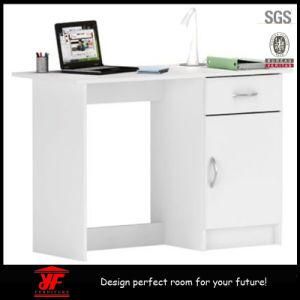 Modern Office Furniture White Wooden Computer Table Design