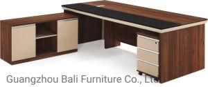 Chinese Furniture L Shape Melamine Wooden Executive CEO Office Table (BL-ET168)